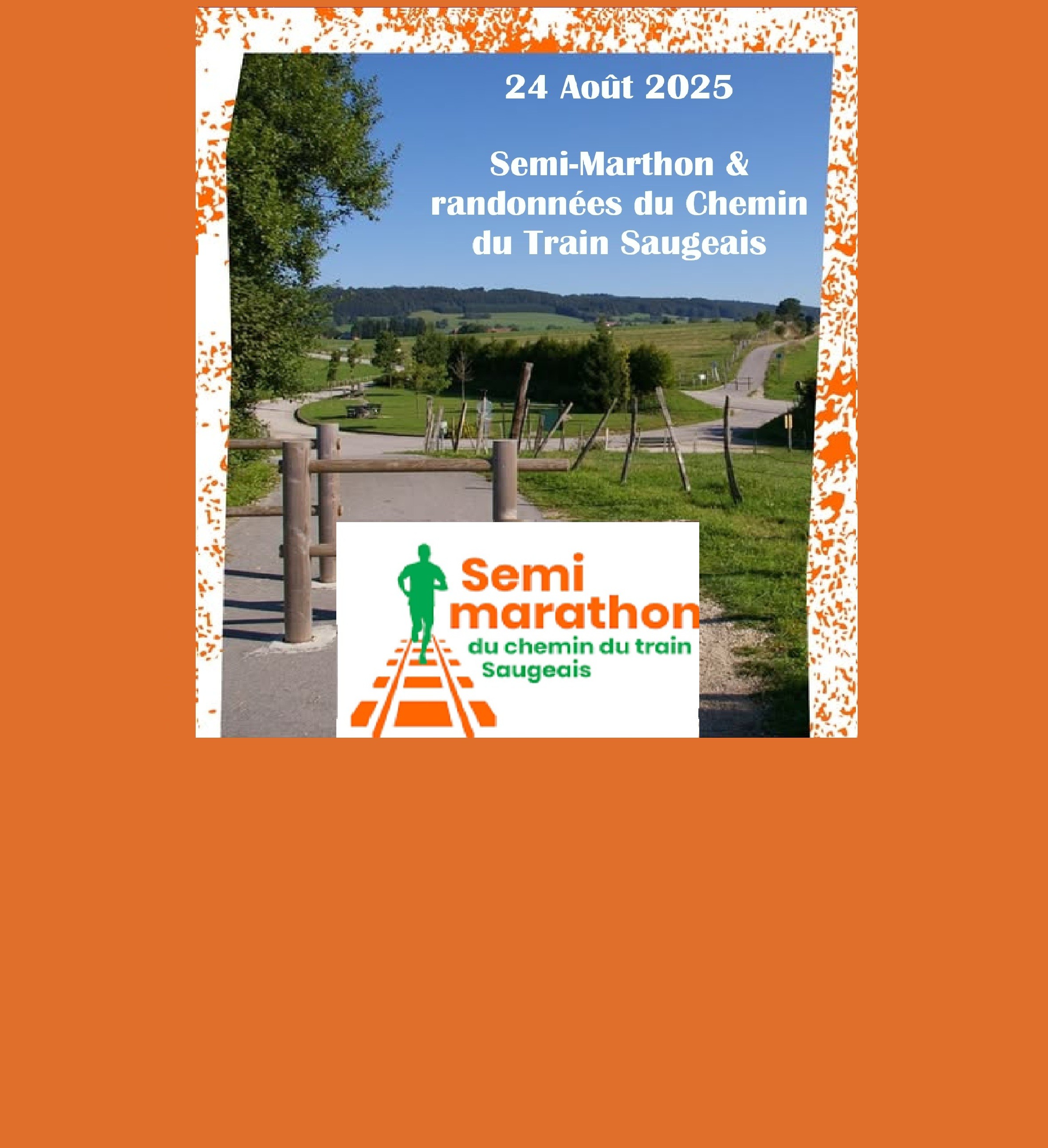 Venez découvrir la 1er Edition du Semi-marathon qui suit la Voie Verte Pontarlier-Gilley.