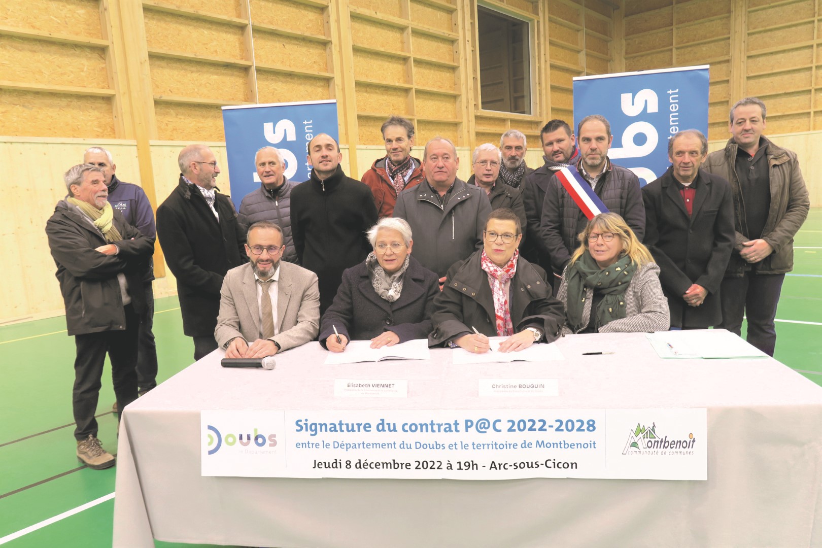 Bienvenue à la Halle Sportive d’Arc-sous-Cicon