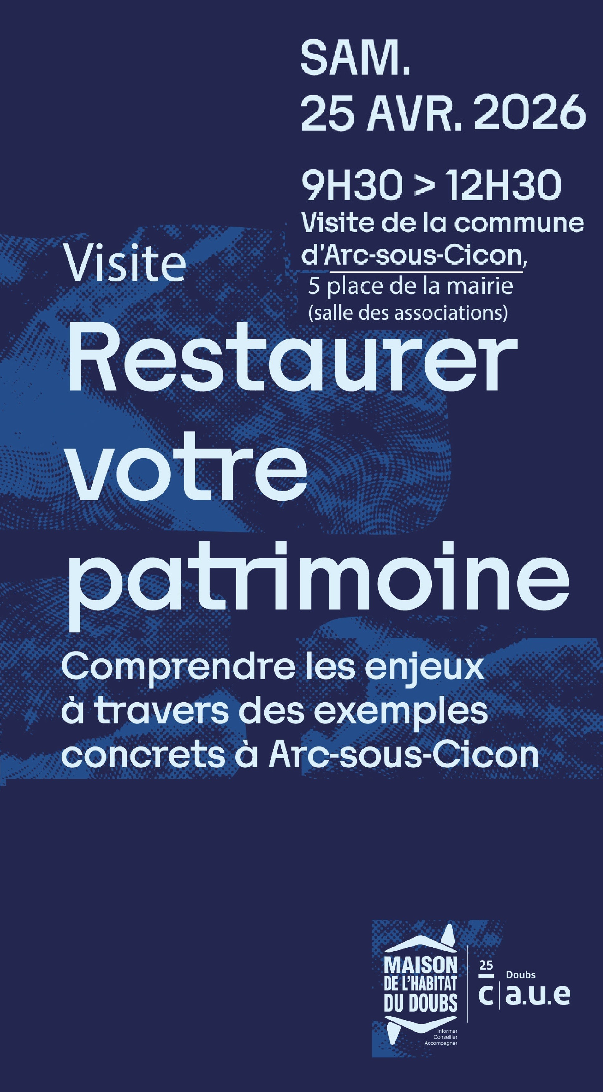 Participez à cette rencontre à Arc-sous-Cicon