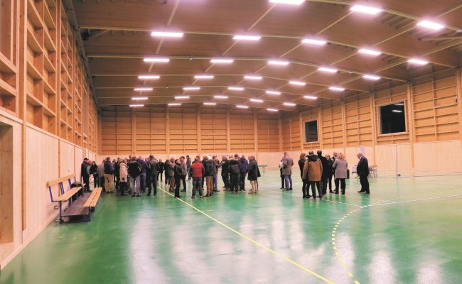 Bienvenue à la Halle Sportive d’Arc-sous-Cicon