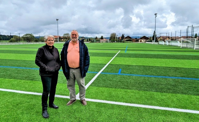 Un nouveau terrain de foot synthétique pour Gilley