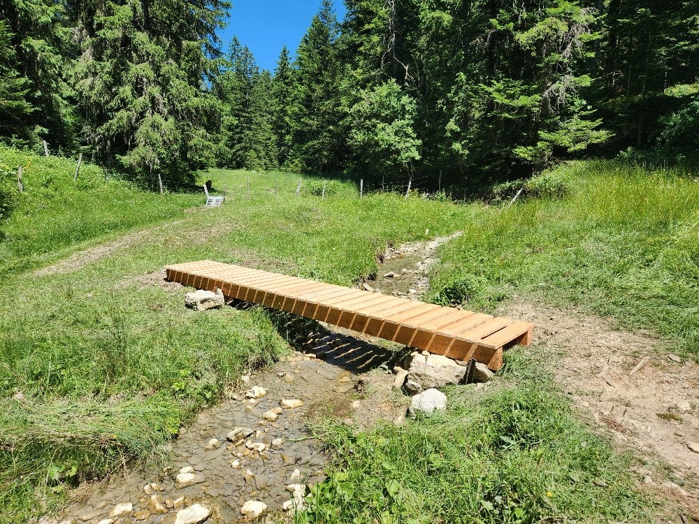 Des sentiers entretenus & balisés : partez à travers les itinéraires & prenez le temps de savourer les paysages.